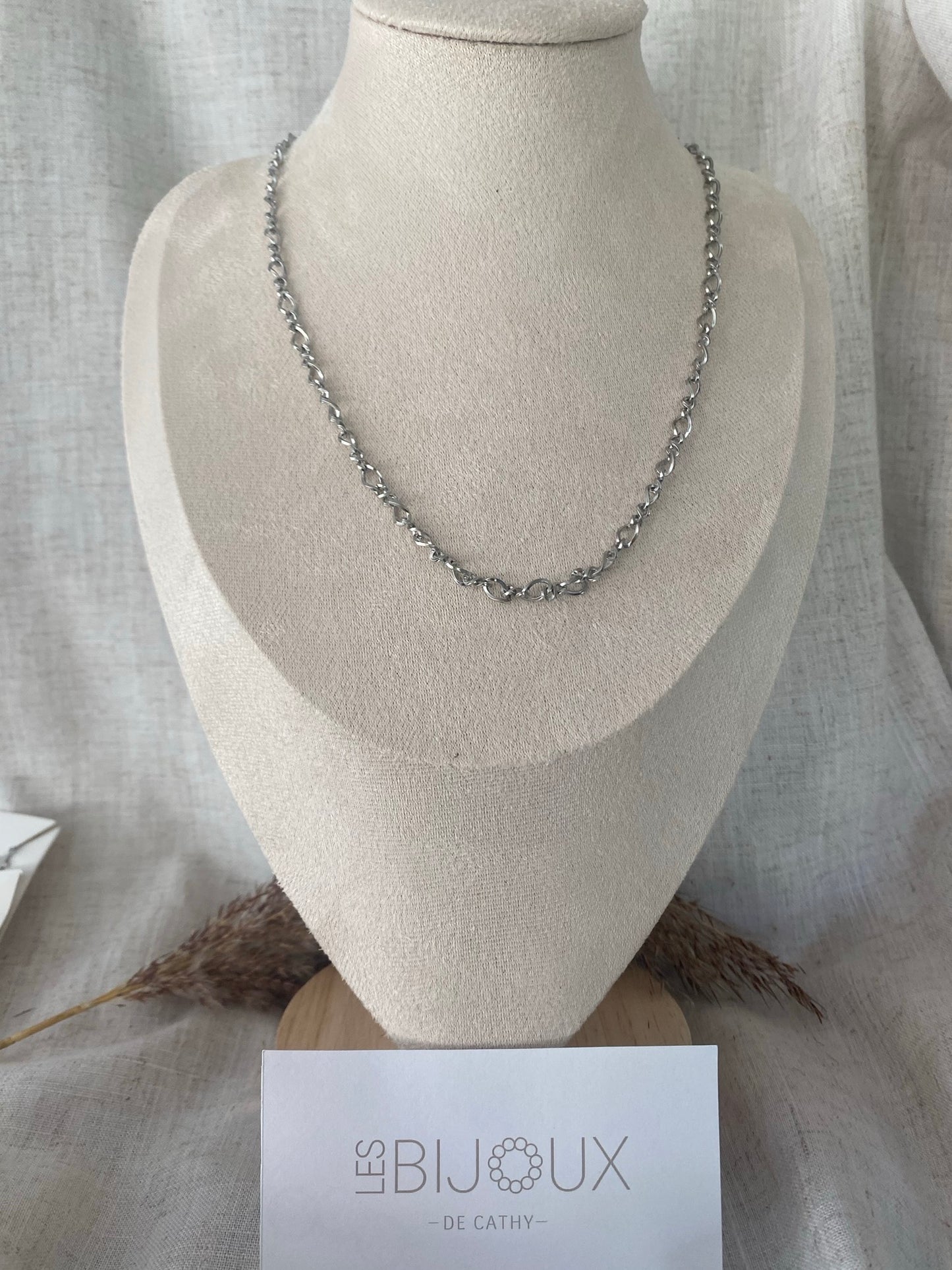 COLLIER ELENA ARGENT