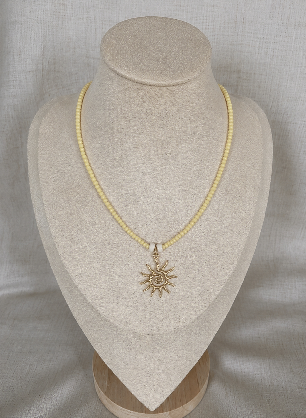 Collier de billes ajustable collection Laurie