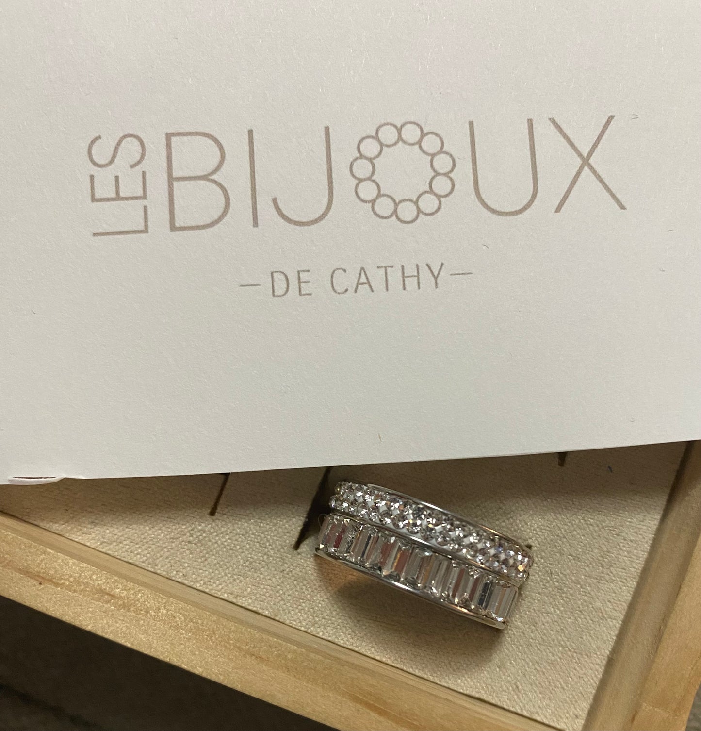 Bague argent