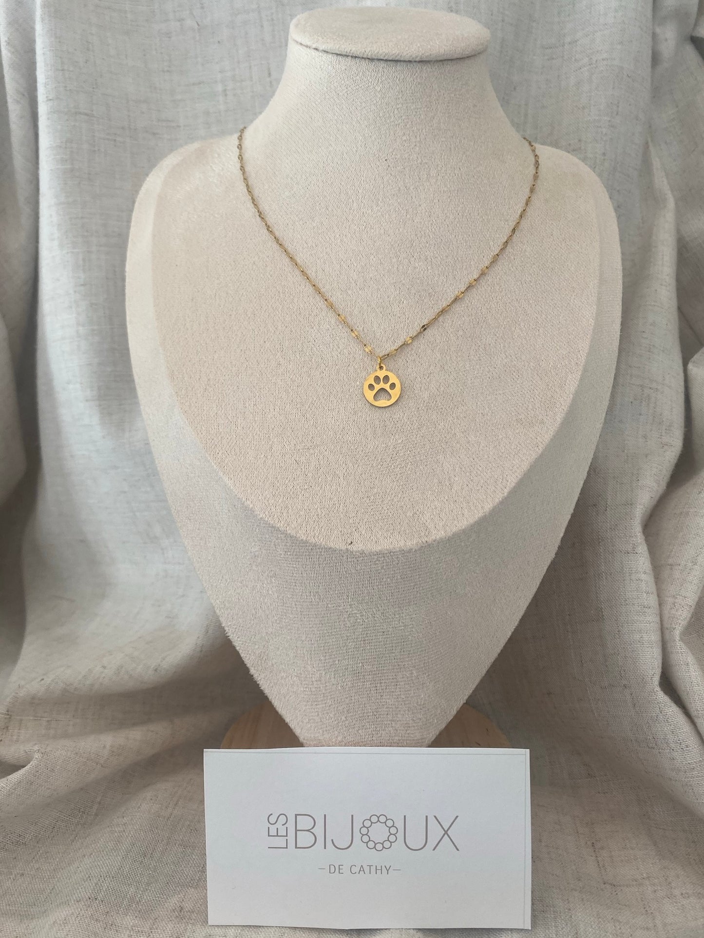 CHAINE ADÈLE OR PATTE