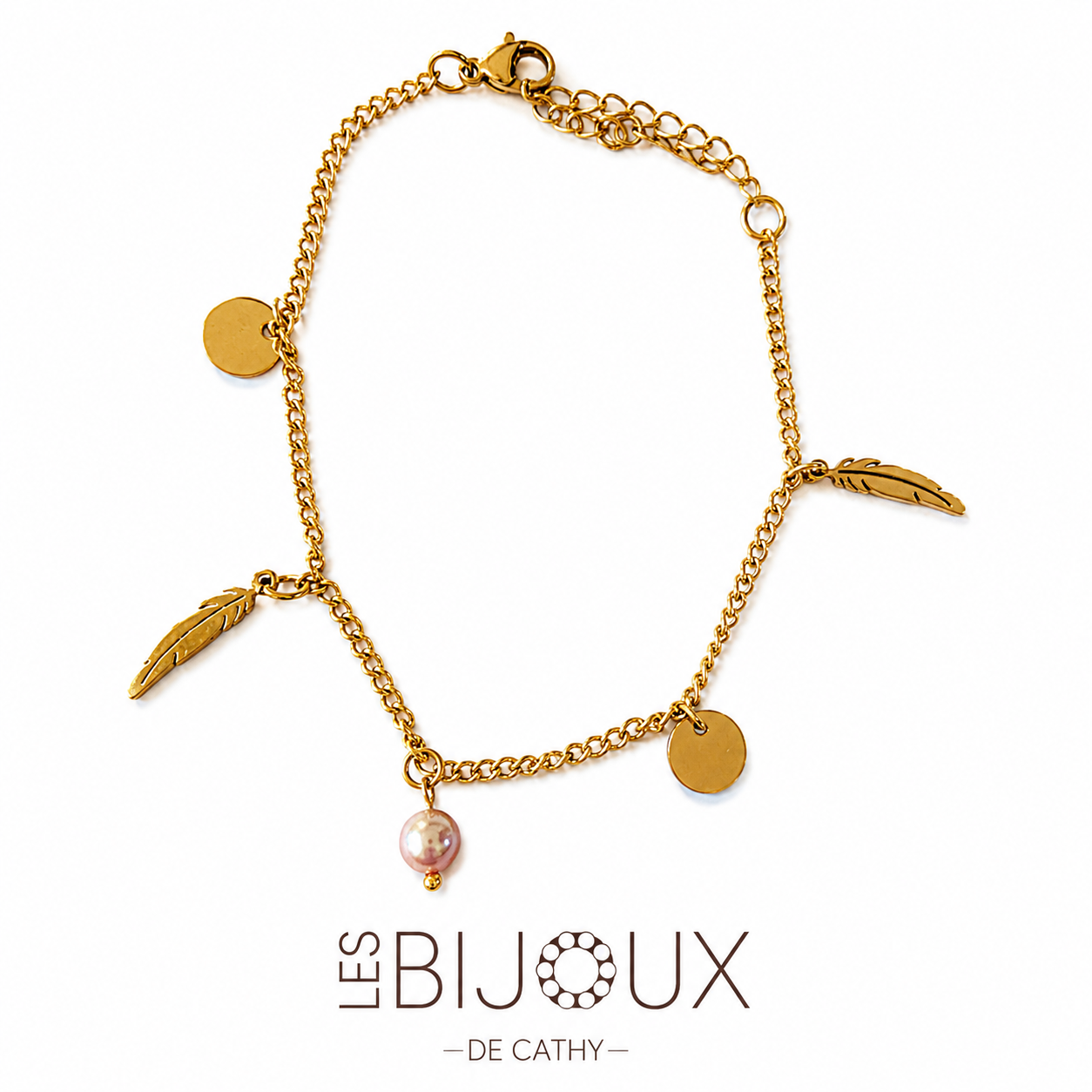 Bracelet à 5 breloques