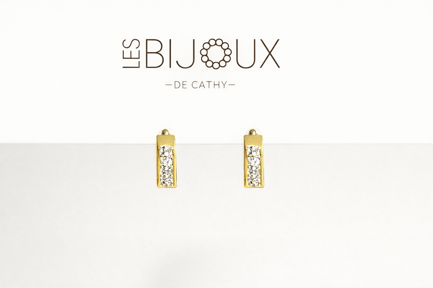 BOUCLES D’OREILLES OR 1CM dormeuses