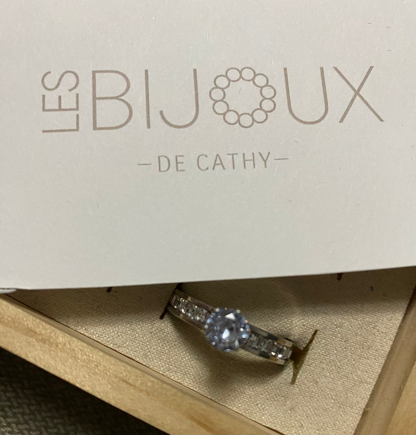 Bague argent