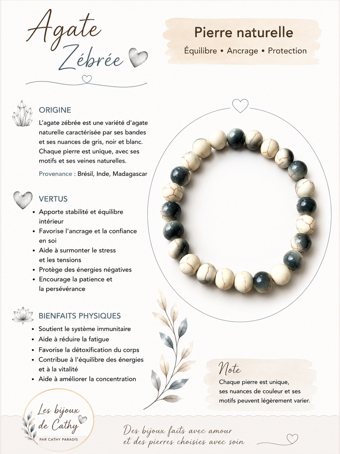 Bracelet de billes