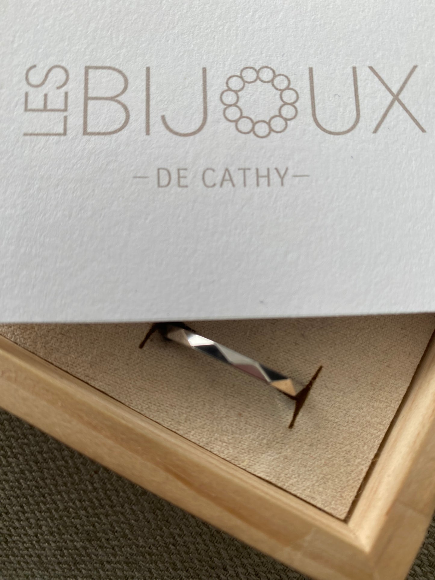 Bague argent