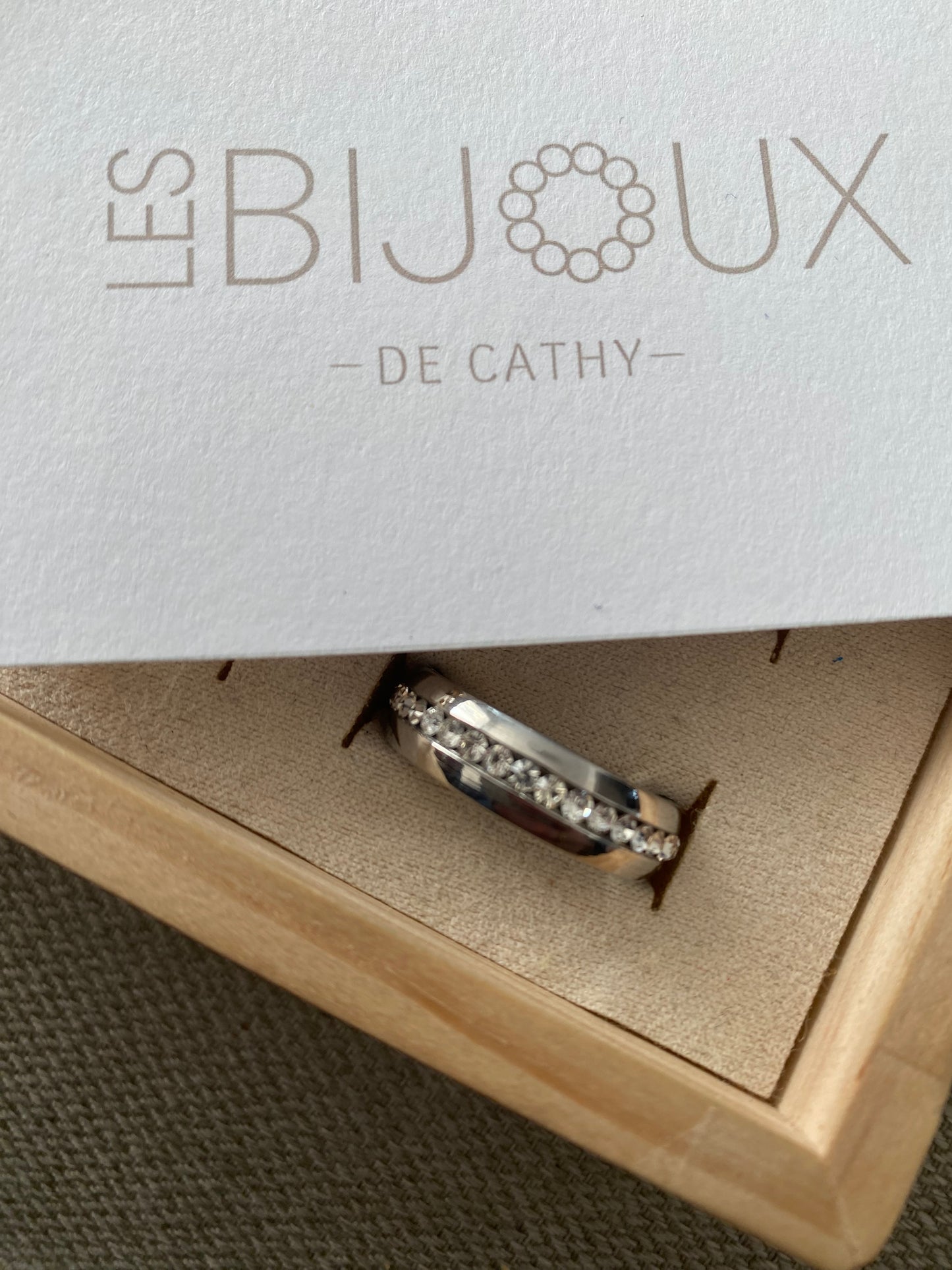 Bague argent