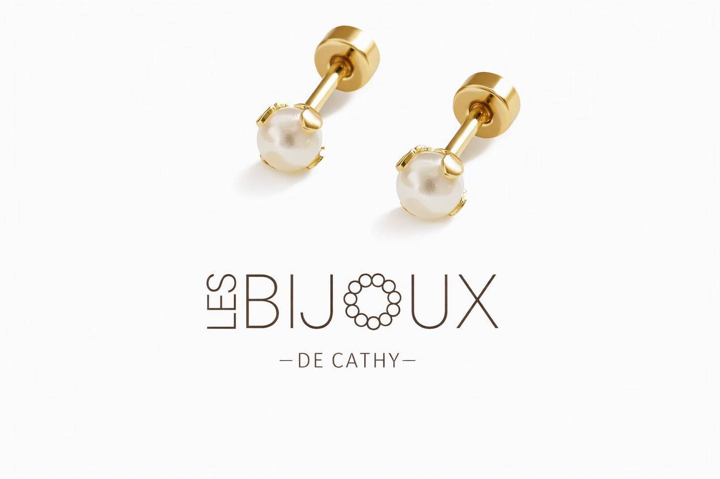 Boucles d’oreilles fixes or