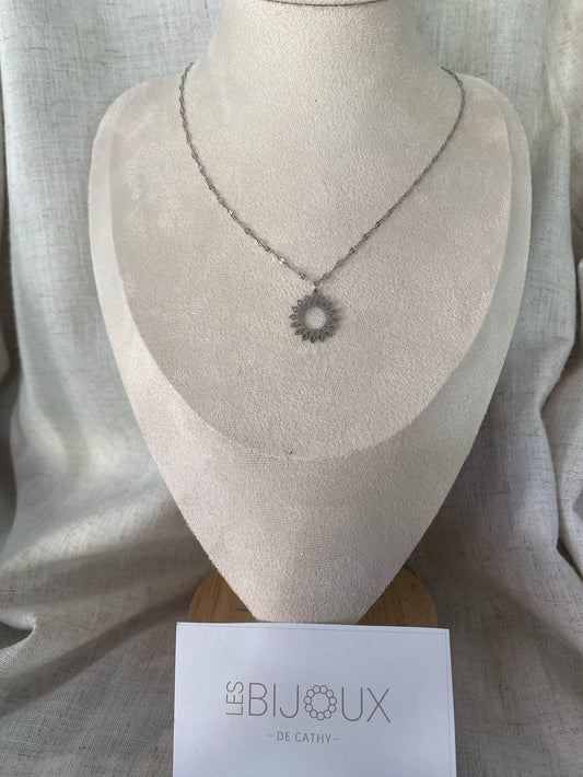CHAINE ADÈLE  ARGENT SOLEIL