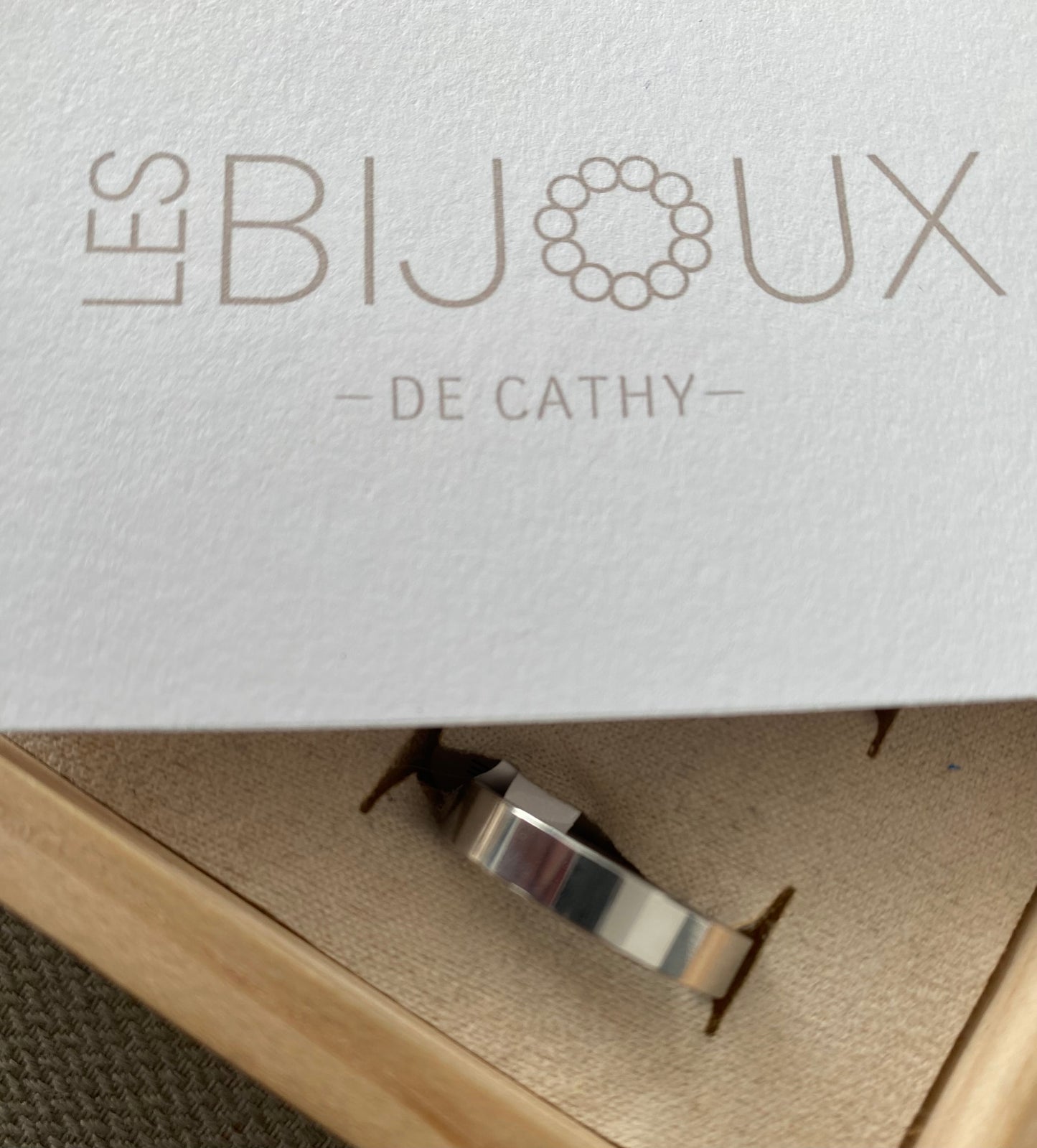 Bague argent
