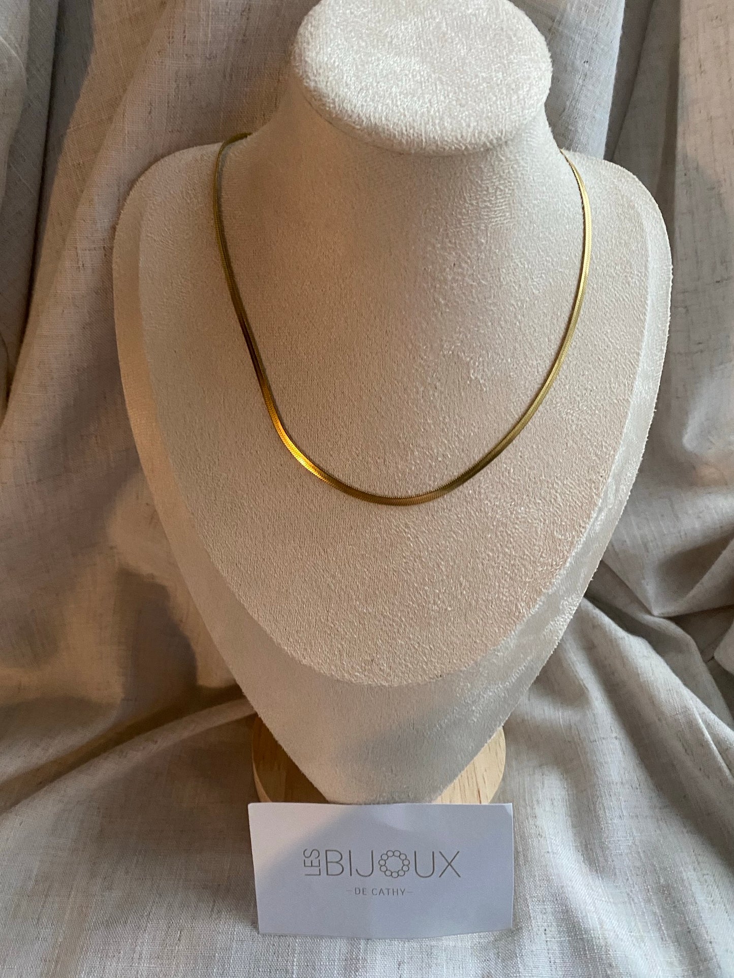 COLLIER SÉLÉNA OR