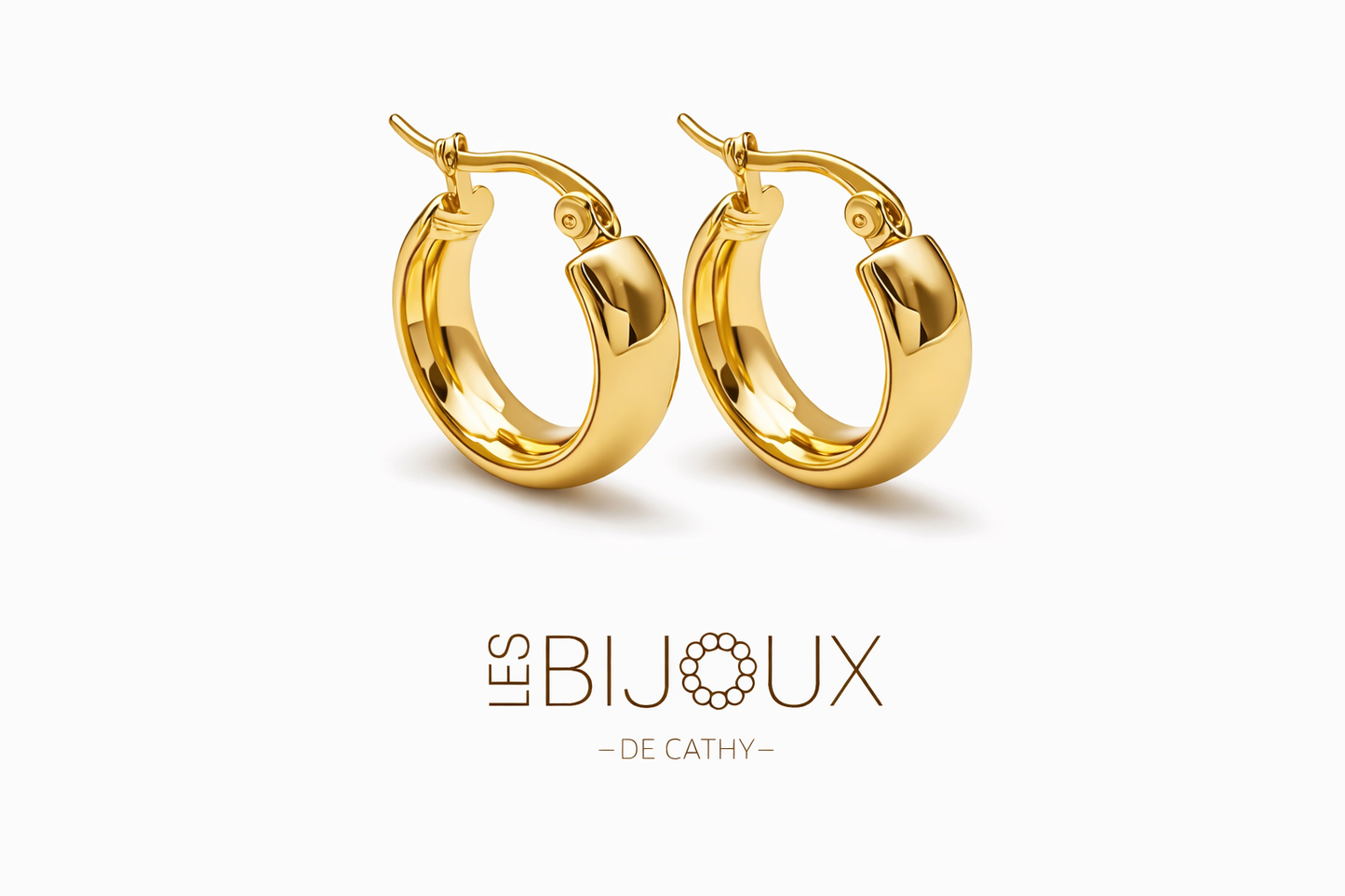 BOUCLES D’OREILLES ANNEAU LARGE