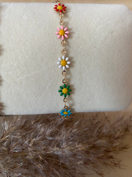 BRACELET MARGUERITE OR