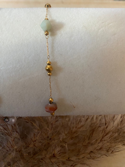 BRACELET JADE OR