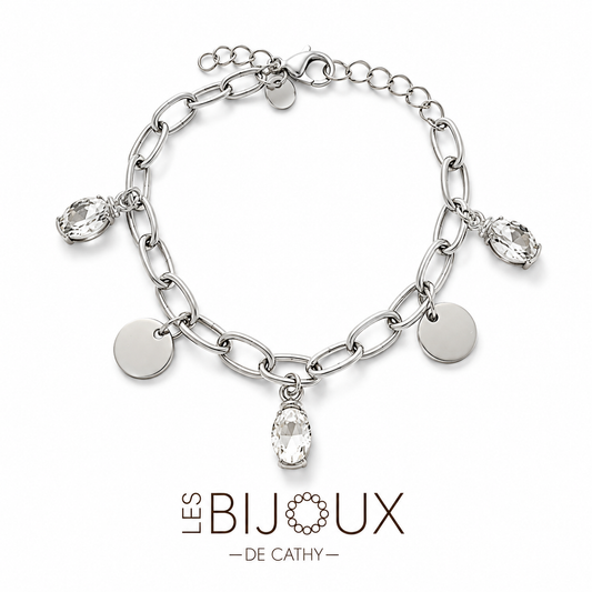 Bracelet à 5 breloques