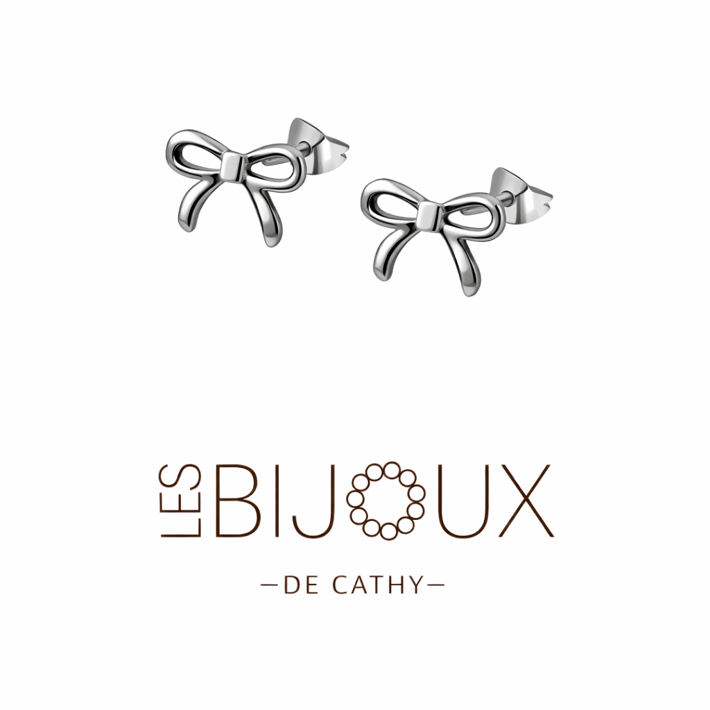 Boucles d’oreilles argent en boucles