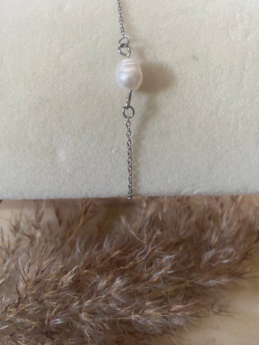 BRACELET PERLE ARGENT