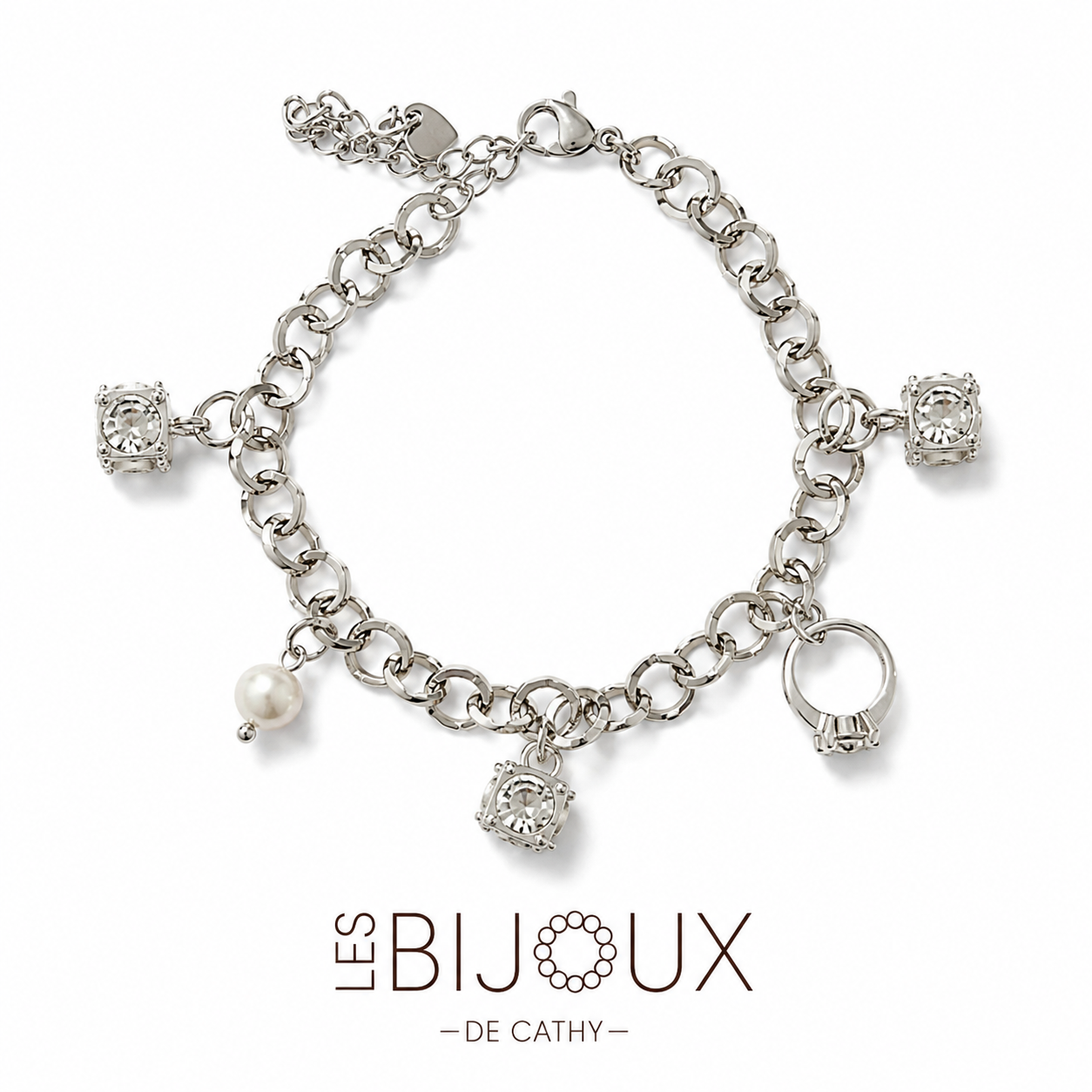 Bracelet à 5 breloques