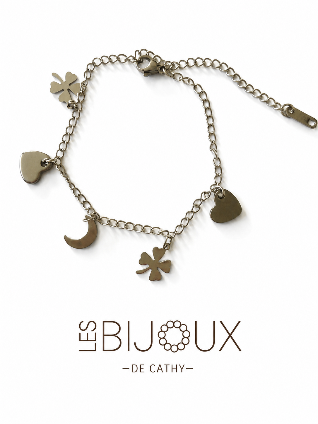 Bracelet à 5 breloques