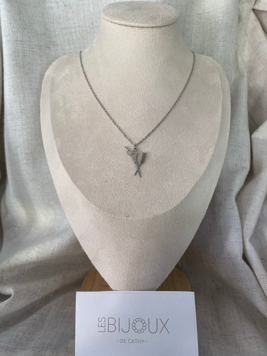 CHAINE EMMA ARGENT COIFFEUSE