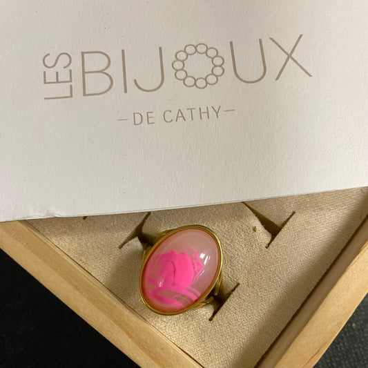 Bague or rose