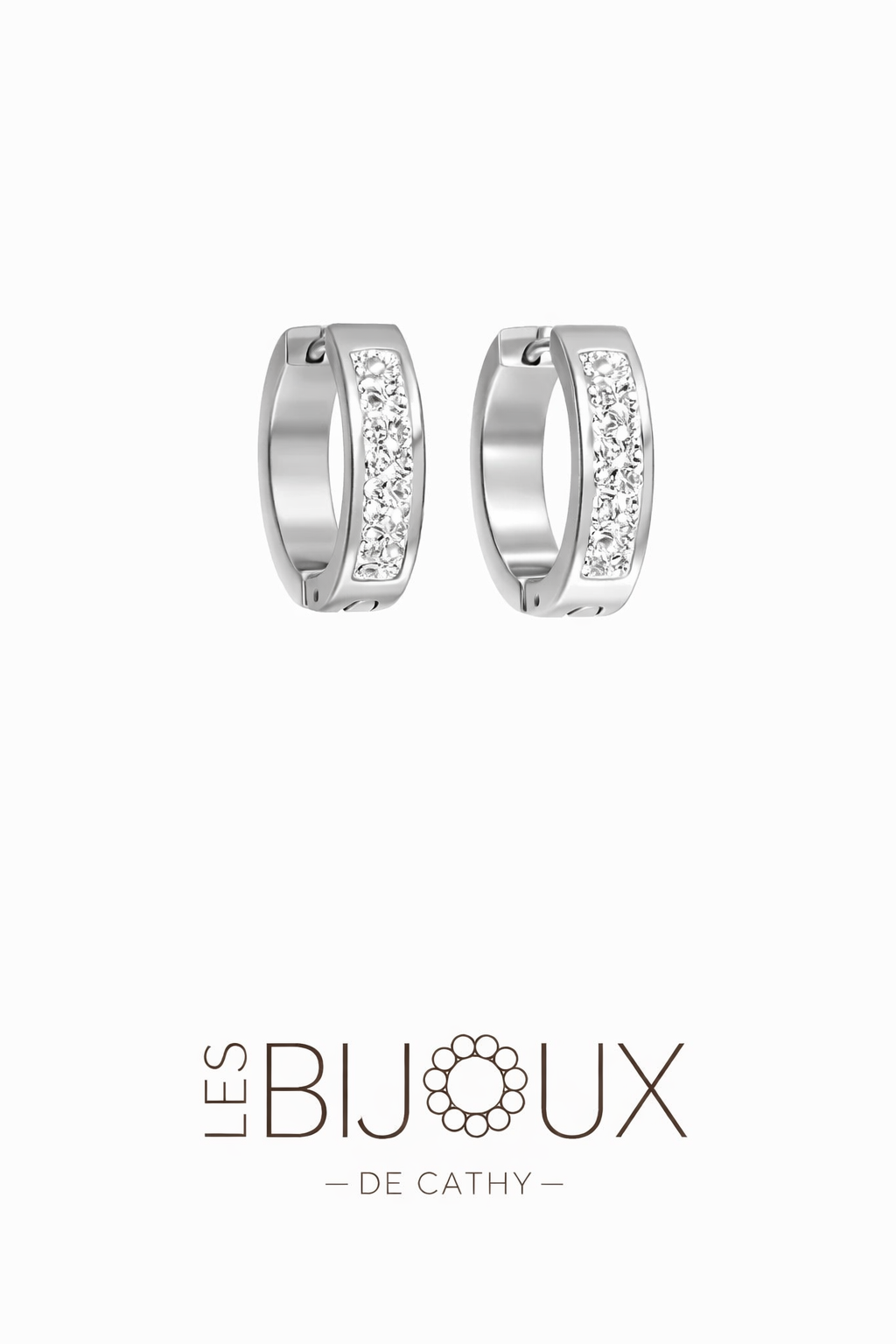 BOUCLES D’OREILLE ARGENT BRILLANTE 1.8 cm