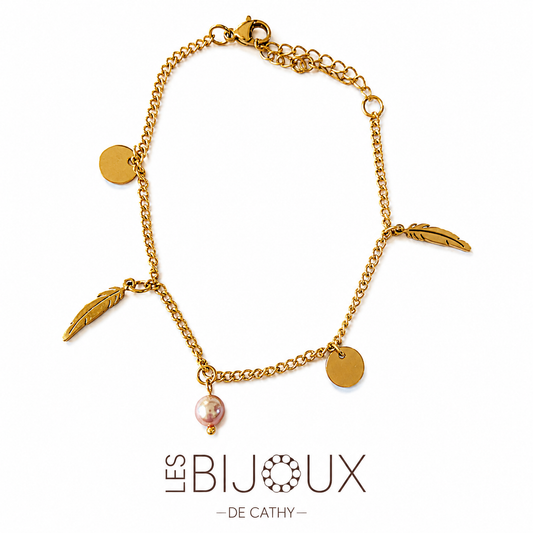 Bracelet à 5 breloques