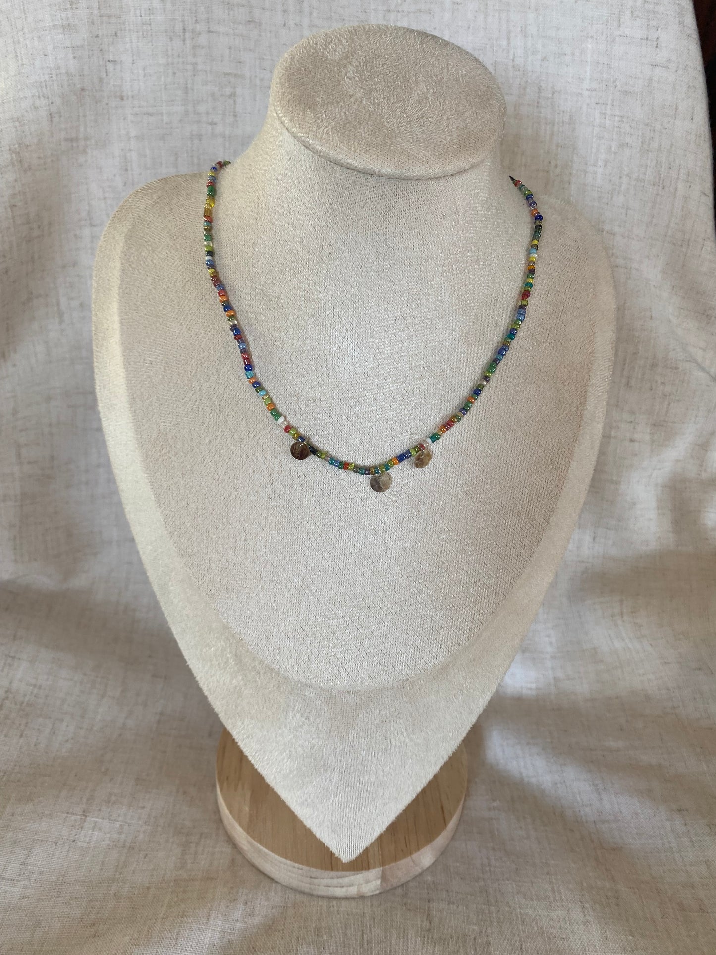 Collier de billes ajustable collection Laurie