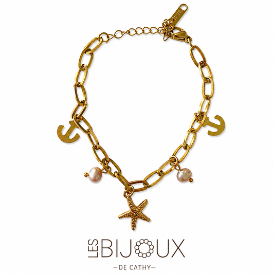 Bracelet à 5 breloques
