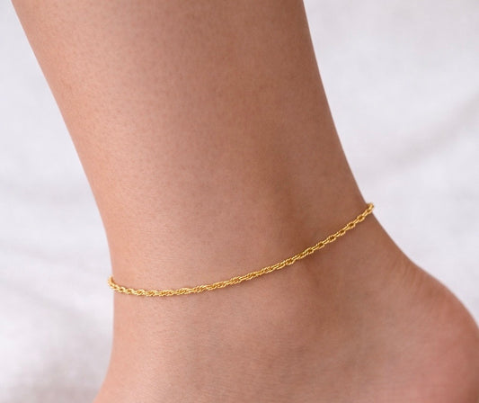 Bracelet de cheville or Marylie