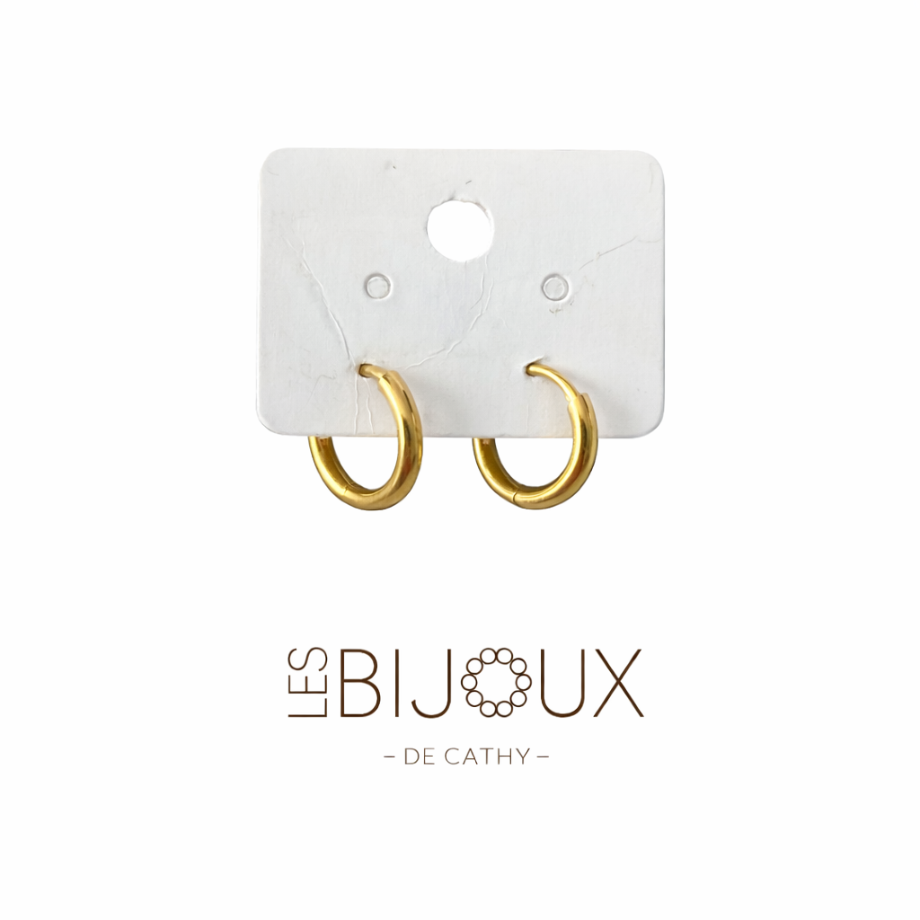 BOUCLES D’OREILLES DORMEUSES OR 0.8 mm