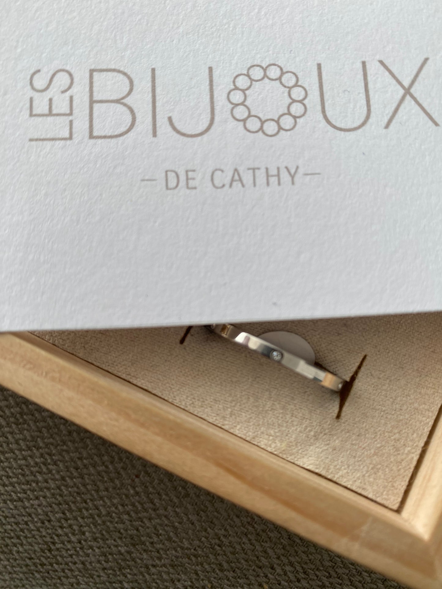 Bague argent