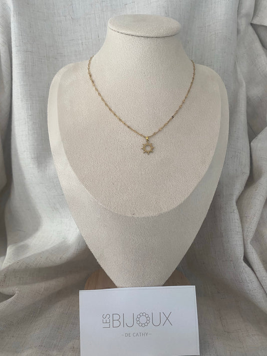CHAINE ADÈLE OR PETIT SOLEIL