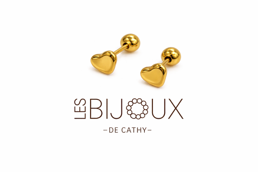 Boucles d’oreilles or