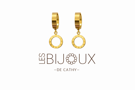Boucles d’oreilles or dormeuses
