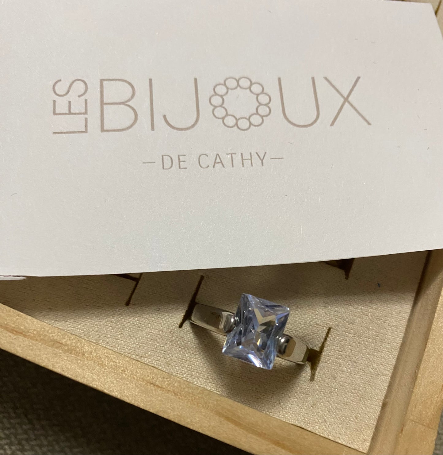 Bague argent