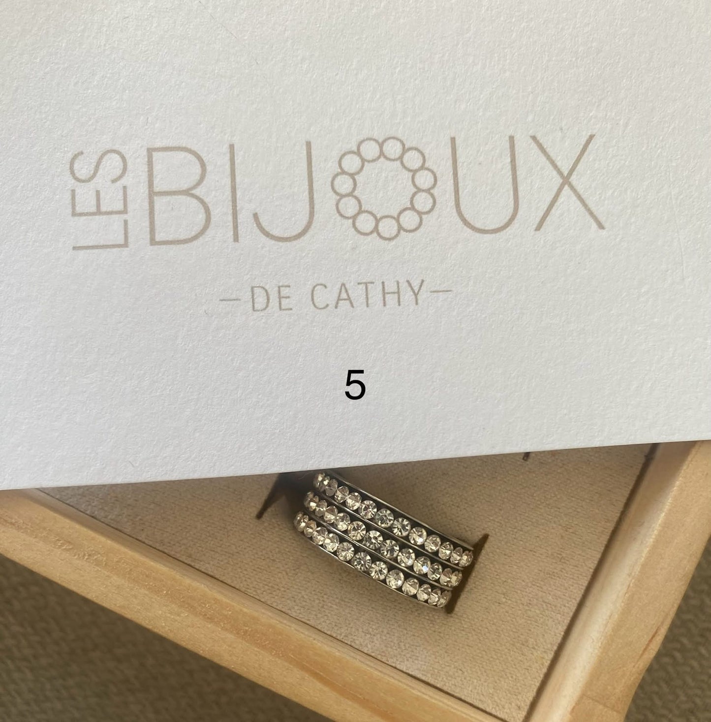 Bague argent
