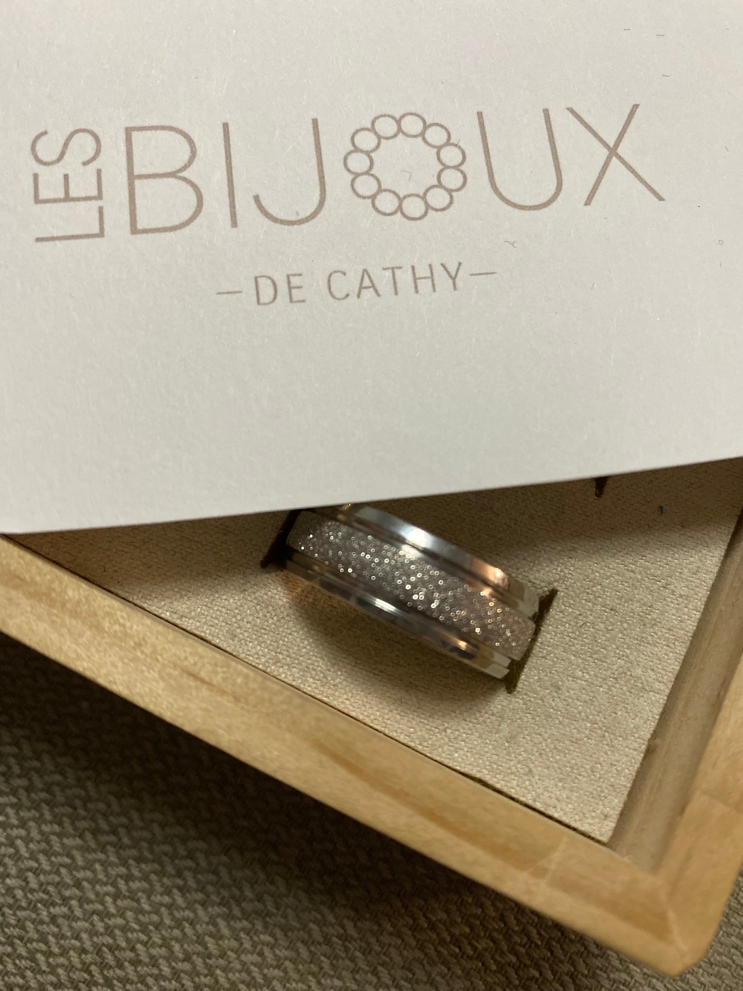Bague argent