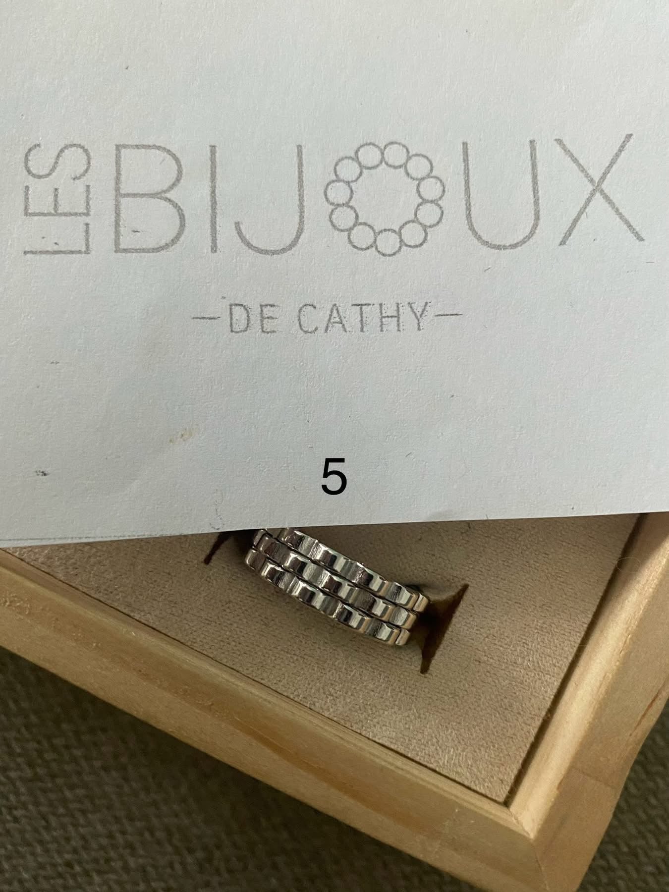 Bague argent
