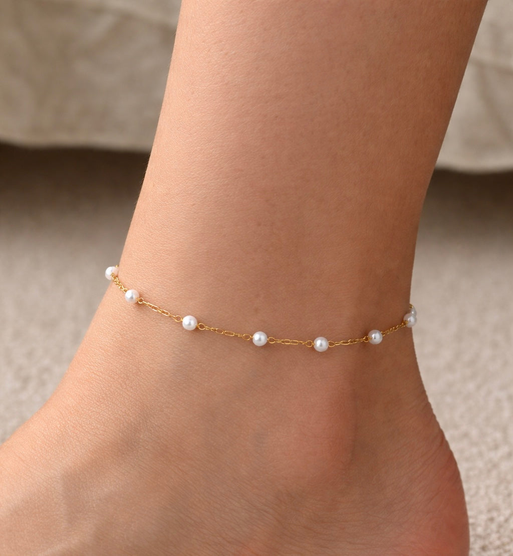 Bracelet de cheville Juliette or