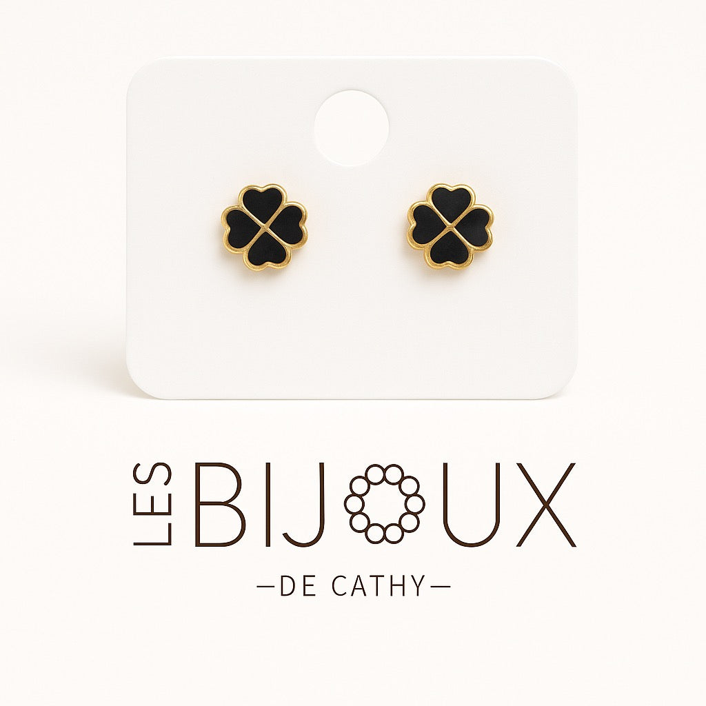 BOUCLES D’OREILLES MINIS TRÈFLES