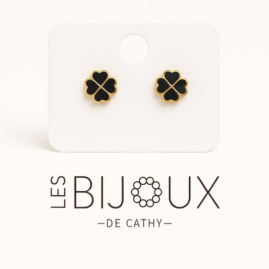 BOUCLES D’OREILLES MINIS TRÈFLES